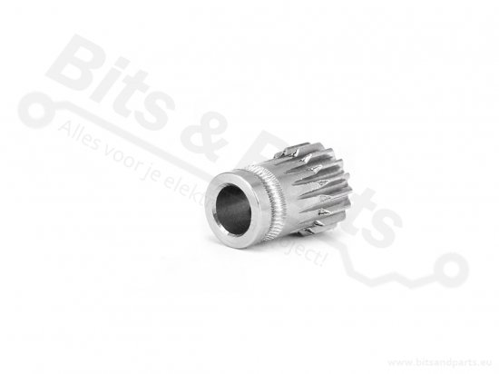 Extruder drive gear wheel without grub screw for Bondtech dual drive