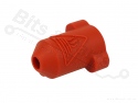 Heat block sok/sleeve Creality K1 / K1 Max siliconen rood