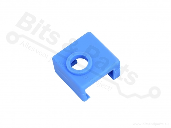 Heat block sok/sleeve MK7 / MK8 / MK9 siliconen blauw