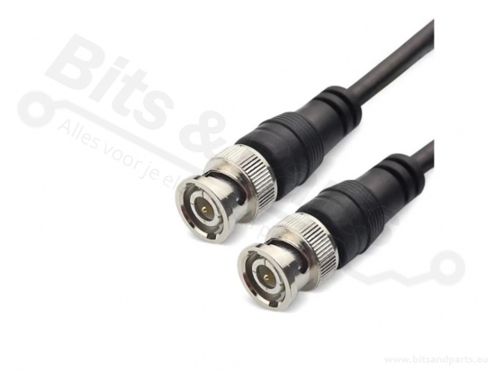 BNC Cable male/male RG58 1 meter