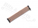 Breadboard jumper cables Dupont 40cm female/female 40x