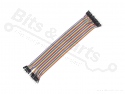 Breadboard jumper cables Dupont 40cm male/male 40x