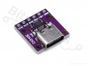Converter USB-C to Serial UART CH340E breakout 3.3V/5V