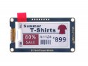 Display E-Paper 2,13inch 212x104pxMH-ET Live zwart/rood met controller