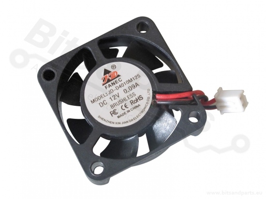 Fan/Ventilator axiaal 4010S 40x40x10mm 12VDC
