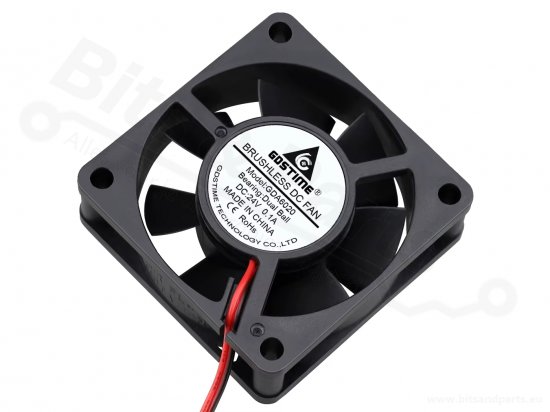Fan/Ventilator axiaal 6020 60x60x20mm 24VDC