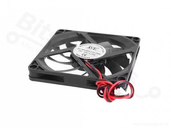 Fan/Ventilator axiaal 8010 80x80x10mm 12VDC