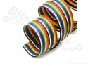 Flat cable 20-pin rainbow 5 meters