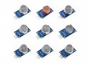 Gassensorset MQ sensors 9-delig