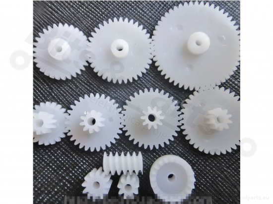 Plastic Gear Set 11 Pieces