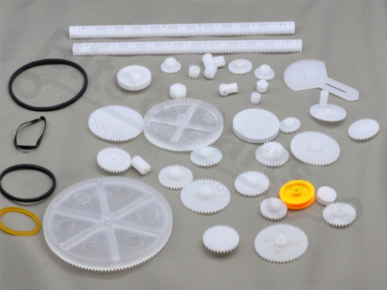 Plastic Gear Set 34 Pieces