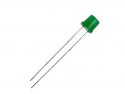 LED 5mm Groen Flat Top