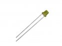 LED 5mm Geel Flat Top