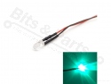 LED 5mm Groen Helder voorbedraad voor 5V-12V