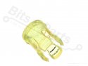 LED fitting/armatuur  3mm transparant geel