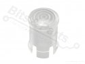 LED fitting/armatuur  5mm transparant wit