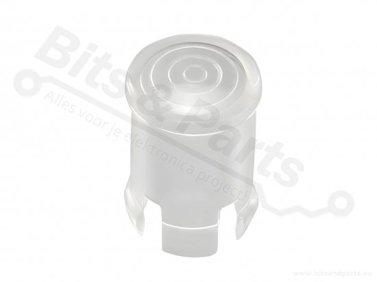 LED fitting/armatuur  5mm transparant wit