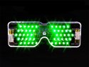 Doe-het-zelf LED Disco bril kit groen