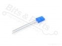 LED rechthoeking Blauw Mat/Diffuus 2x5x7mm