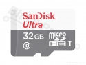 SD Card geheugenkaart SanDisk Ultra 32GB class 10 UHS-I SDHC MicroSD