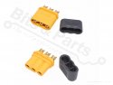 Voedingsconnectors MR30 male+female 15A 3pins