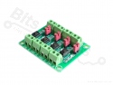 Optocoupler board PC817 4-kanaals