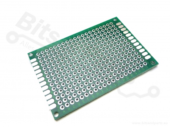 Prototyping board / PCB Fiberglass/Glasvezel (14x20gaats / 4x6cm)
