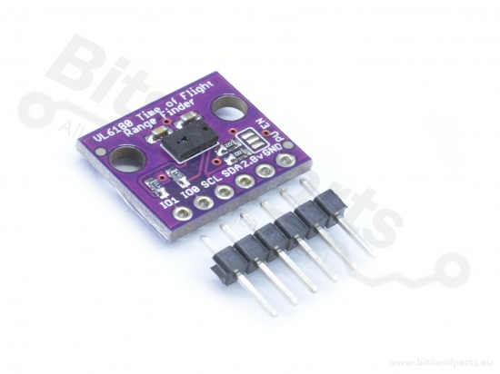 Afstandssensor Laser - Time of Flight - VL6180X