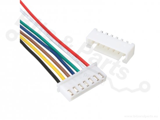 Signal connector JST XH 2.54mm 10-pin with wire and socket 15cm