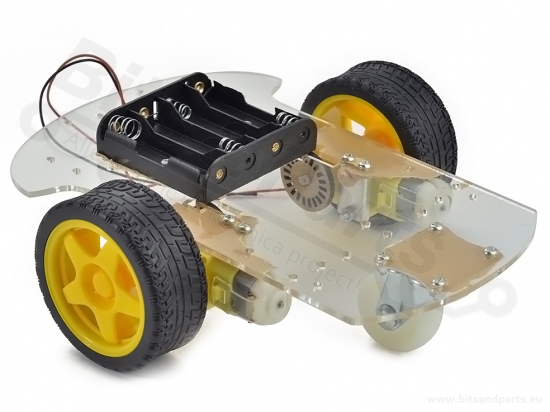 Smart Car Chassis 2WD met 2 motors 