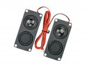 Speaker set 8 Ohm 5 Watt Stereo in enclosure