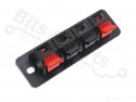 Luidspreker Chassis / Terminal rechthoekig dubbel