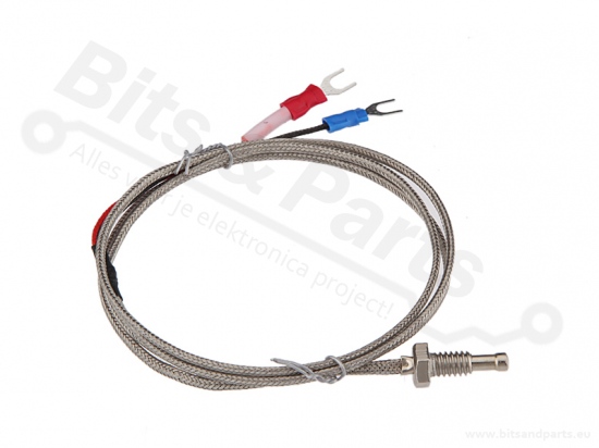 Temperatuursensor Thermocouple/Thermokoppel K-type 3 meter