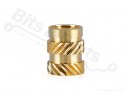 Draadinzetstuk M3 x 4 x 4