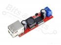 Buckconverter Step Down DC-DC 5V Uin:6-40V Uout:5V 3A met 2 USB connectors