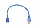 USB Aansluitkabel USB A <-> USB C 0,3 meter