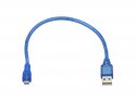 USB Connection Cable USB A <-> USB Micro 0.3 meters