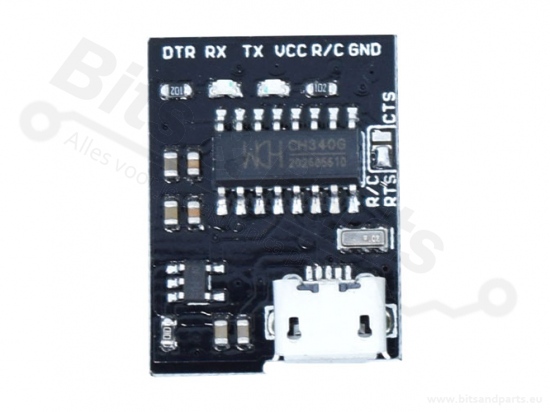 Converter USB naar Serieel UART CH340G breakout 3,3V/5V