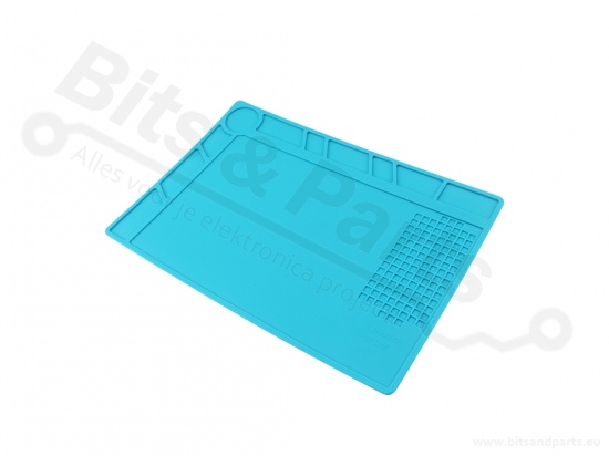 Werkmat siliconen 34cm x 23cm x 5mm blauw