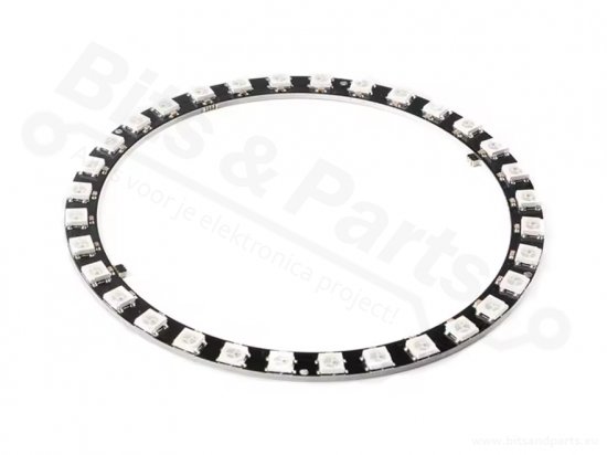 LED Ring 32x WS2812 RGB 5050 RGB LEDs with drivers (32bits)