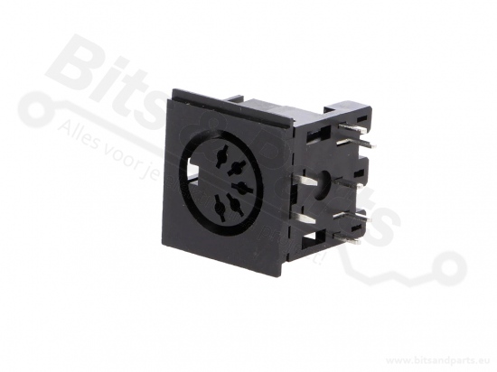 Connector MIDI DIN 5-pins chassisdeel female 