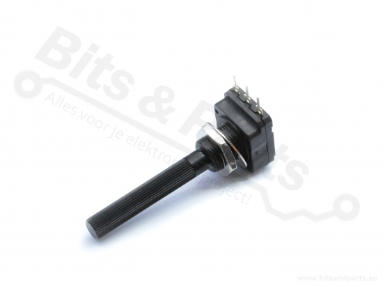 Adjustable resistance / potentiometer axial 500K Ohm Linear 1/5W ø6mm