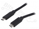 USB Connection Cable USB C to USB C 1.0m (USB 3.1)