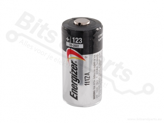 Batterij Lithium 3V CR123A/R123 Energizer