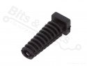 Strain relief Ø3.5mm x 12mm black