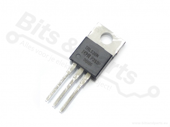 Transistor N-MOSFET 100V 17A 79W IRL530NPBF