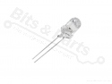 LED 5mm Candle Effect Yellow Clear 