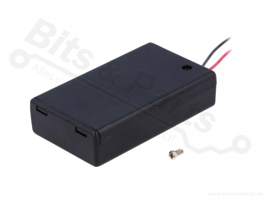 Batterijbox/Batterijhouder AAA Penlite x 3 met schakelaar (4,5V)