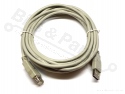 USB Verlengkabel USB-A male-female 60cm wit