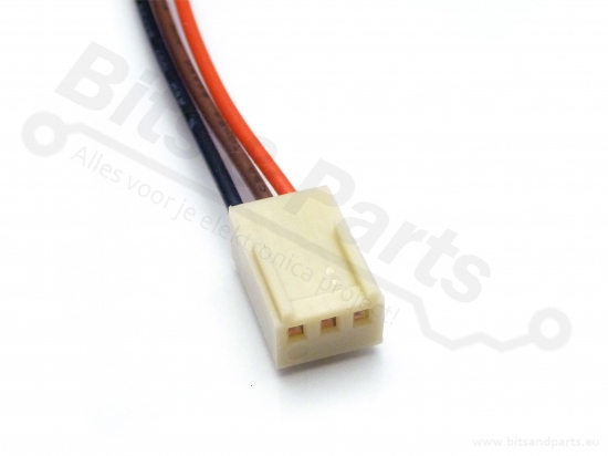Signaalconnector Molex 3-polig met draad
